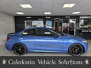 Used 2014 BMW 2 Series M Sport Blue - Interior and Exterior details 8