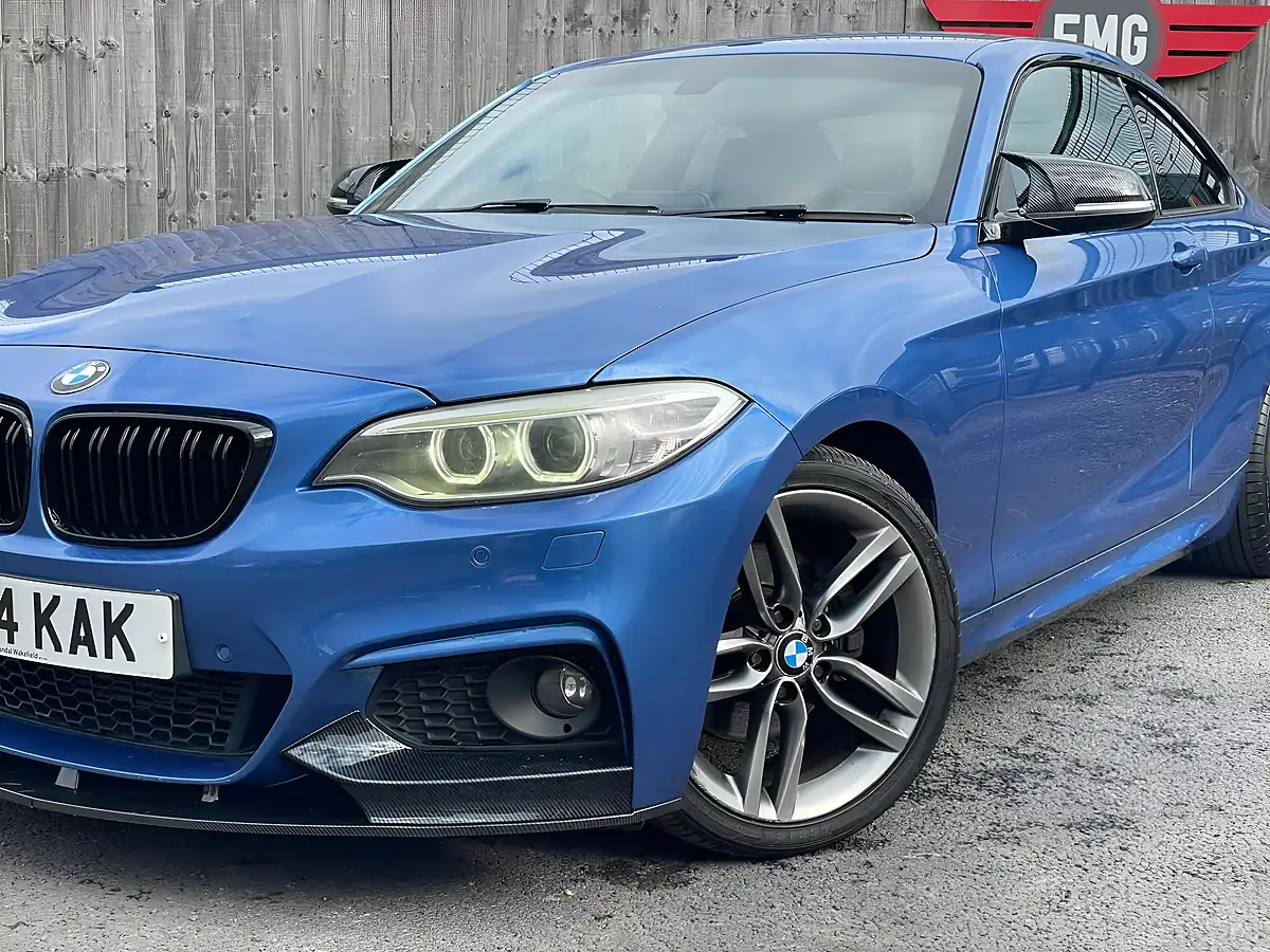 Used 2014 BMW 2 Series M Sport Blue - Interior and Exterior details 11