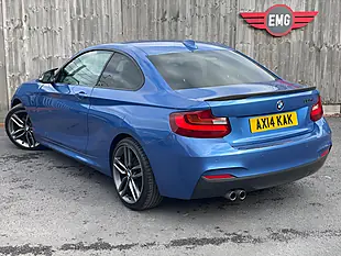 Used 2014 BMW 2 Series M Sport Blue - Interior and Exterior details 2