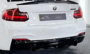 Used 2014 BMW 2 Series M235i Coupe Alpine White - Interior and Exterior details 11