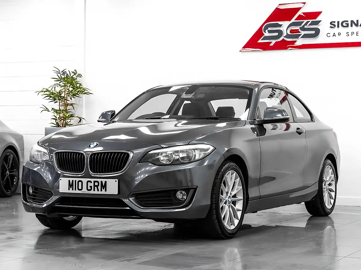 Used 2014 BMW 2 Series Se Coupe Mineral Grey - Front View
