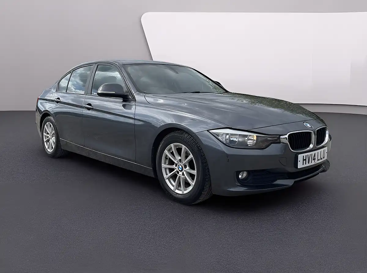 Used 2014 BMW 3 Series Efficient Dynamics Business Mineral Grey - Front View