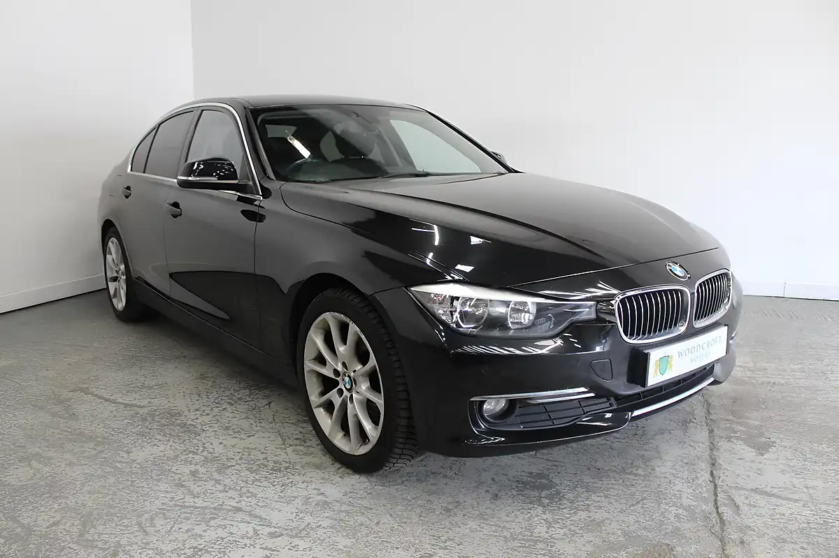 Used 2014 BMW 3 Series Luxury Black - Front View