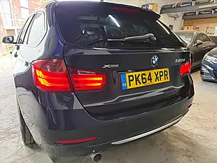 Used 2014 BMW 3 Series Luxury Touring Blue - Interior and Exterior details 10