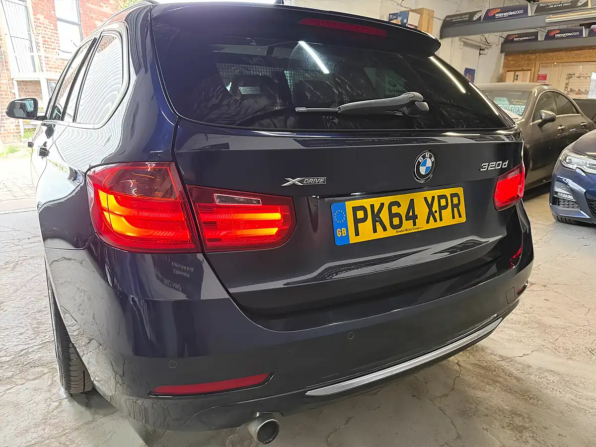 Used 2014 BMW 3 Series Luxury Touring Blue - Interior and Exterior details 10