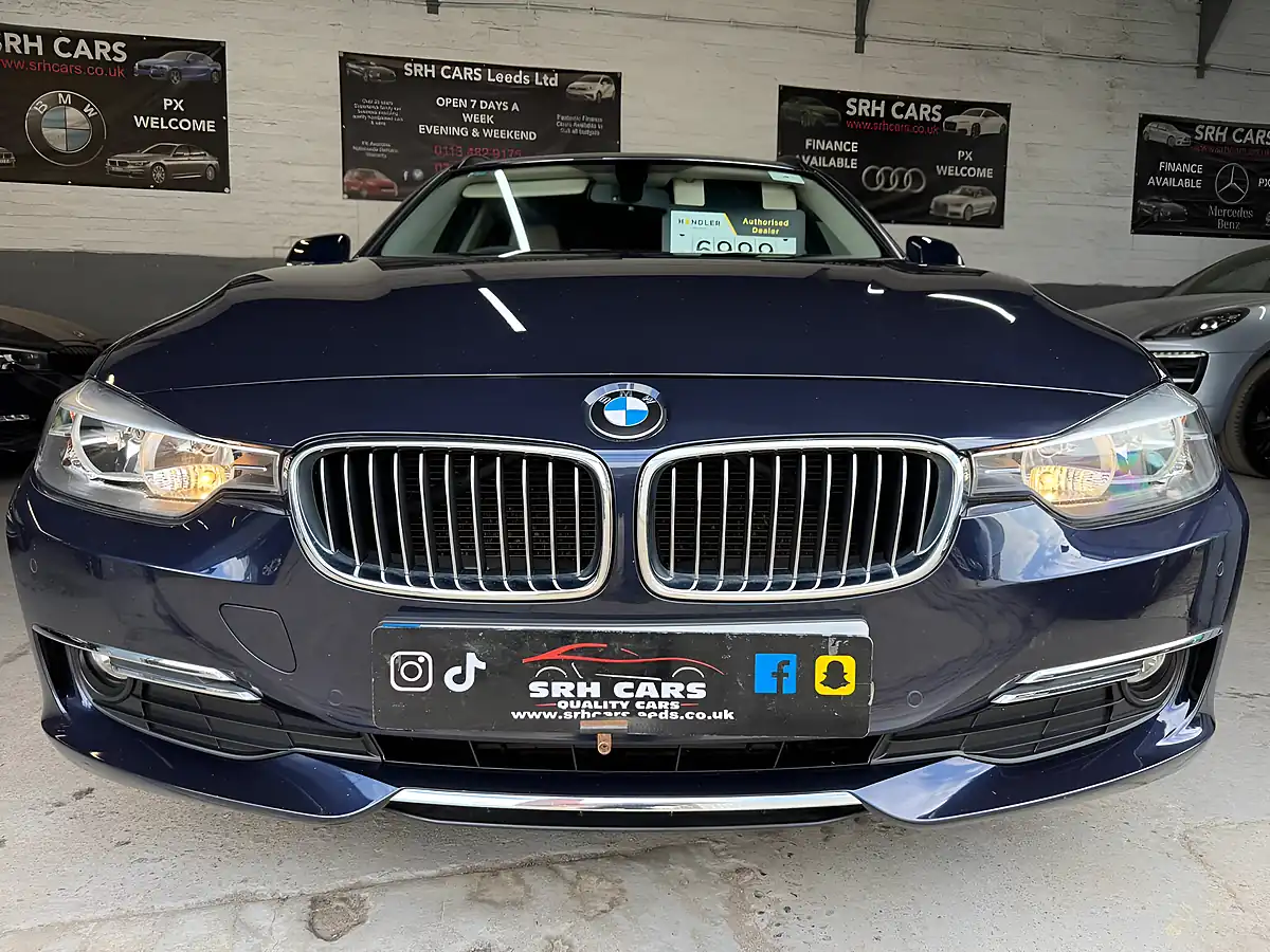 Used 2014 BMW 3 Series Luxury Touring Blue - Interior and Exterior details 5