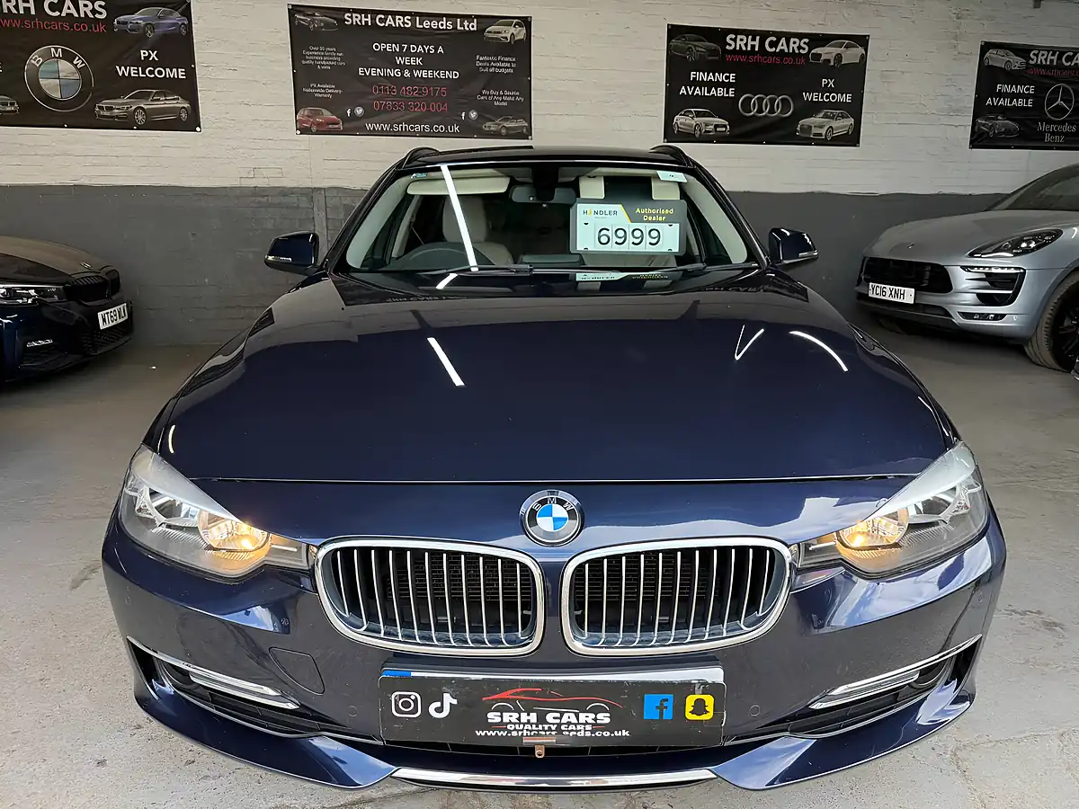 Used 2014 BMW 3 Series Luxury Touring Blue - Interior and Exterior details 6