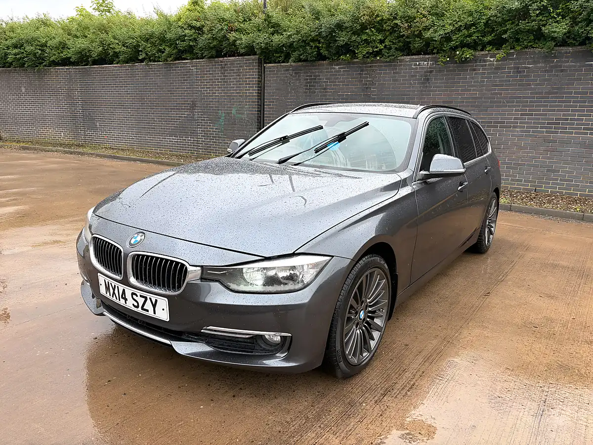 Used 2014 BMW 3 Series Luxury Touring Grey - Front View