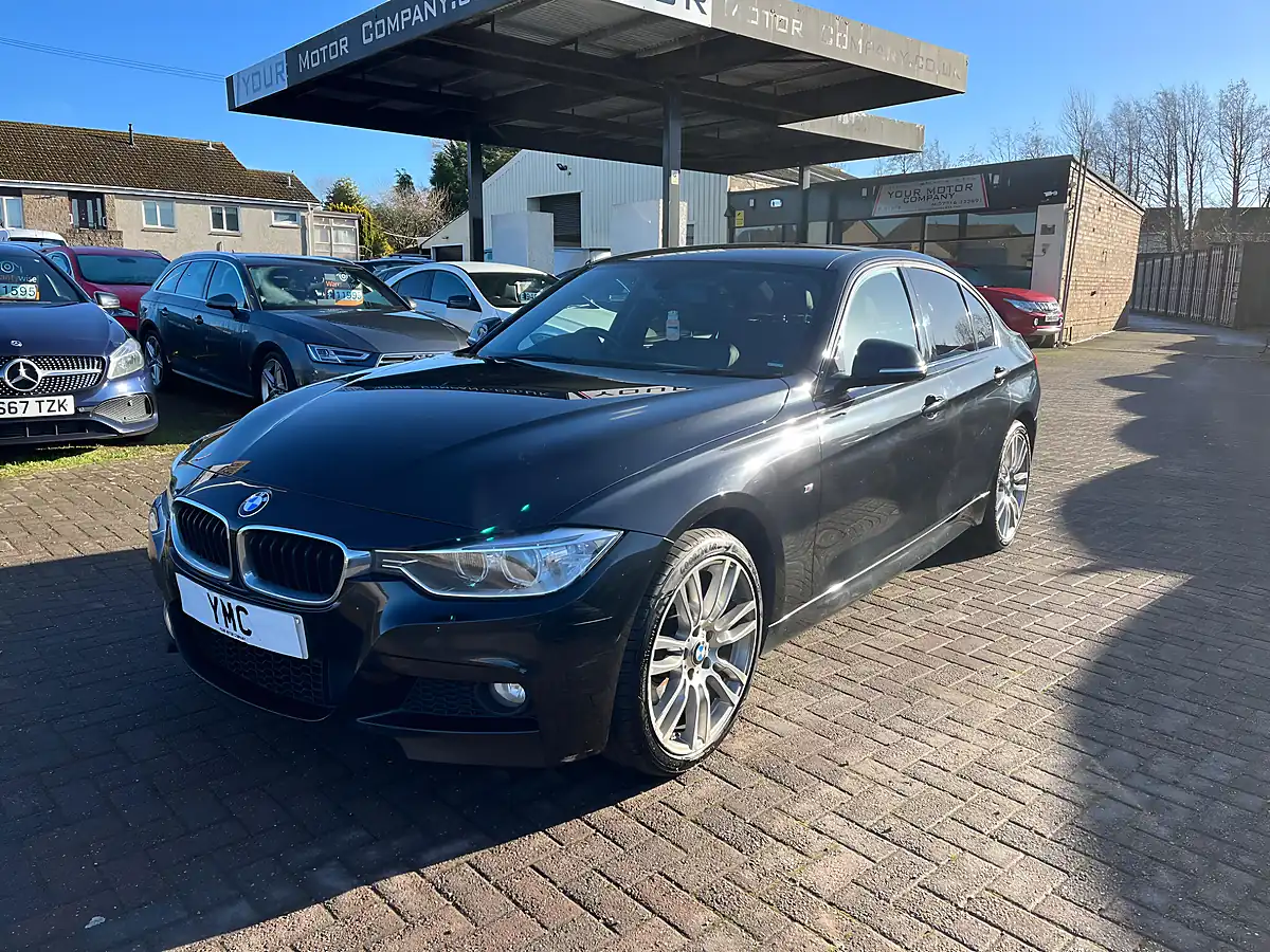 Used 2014 BMW 3 Series M Sport Black - Front View