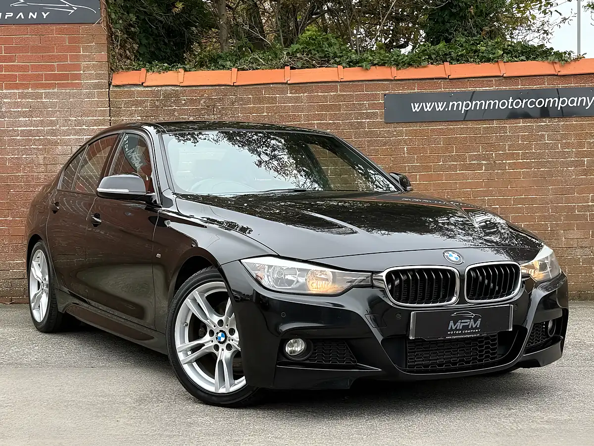 Used 2014 BMW 3 Series M Sport Black - Front View