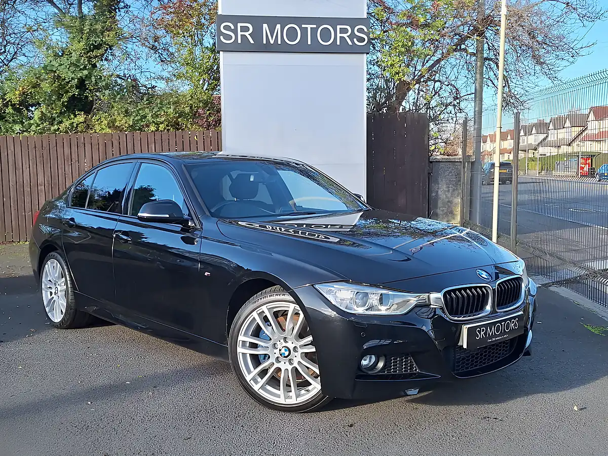 Used 2014 BMW 3 Series M Sport Black - Front View
