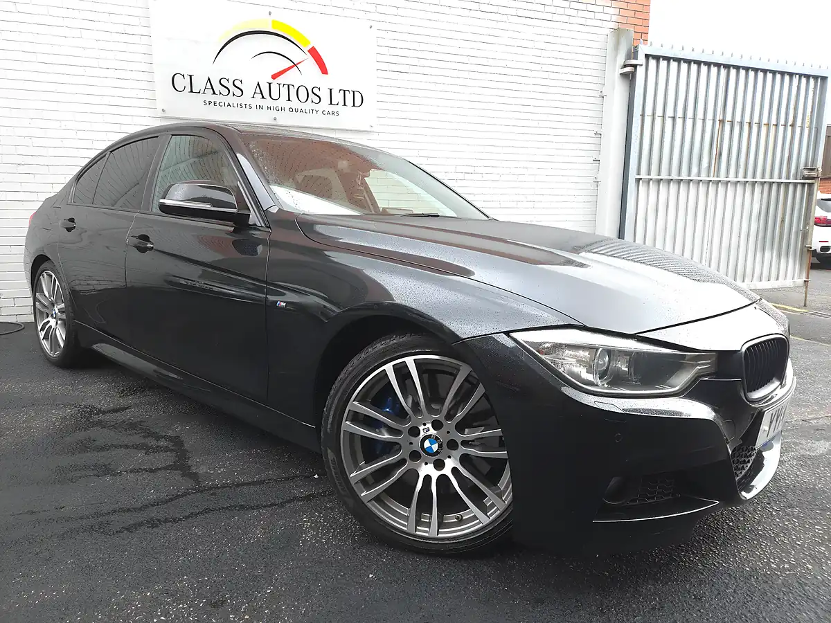 Used 2014 BMW 3 Series M Sport Black - Front View