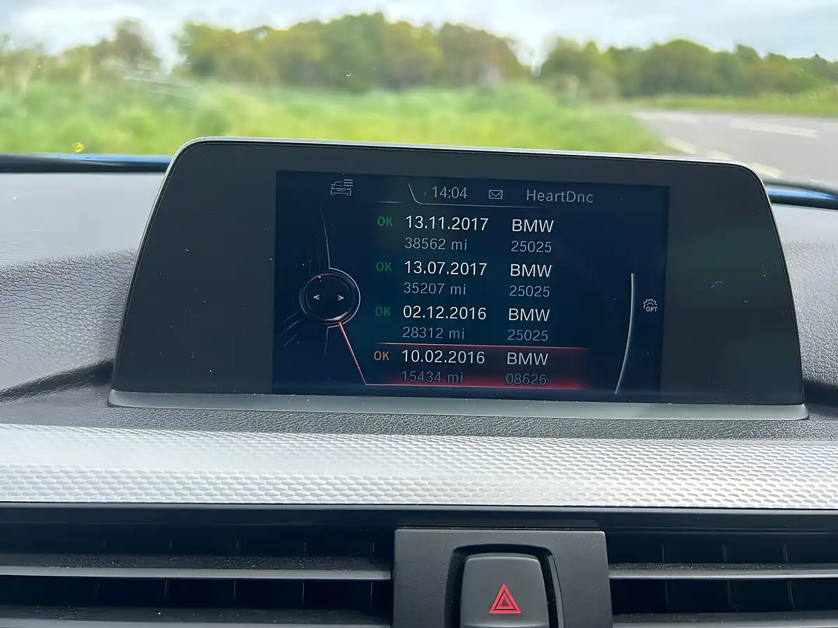 Used 2014 BMW 3 Series M Sport Blue - Interior and Exterior details 11