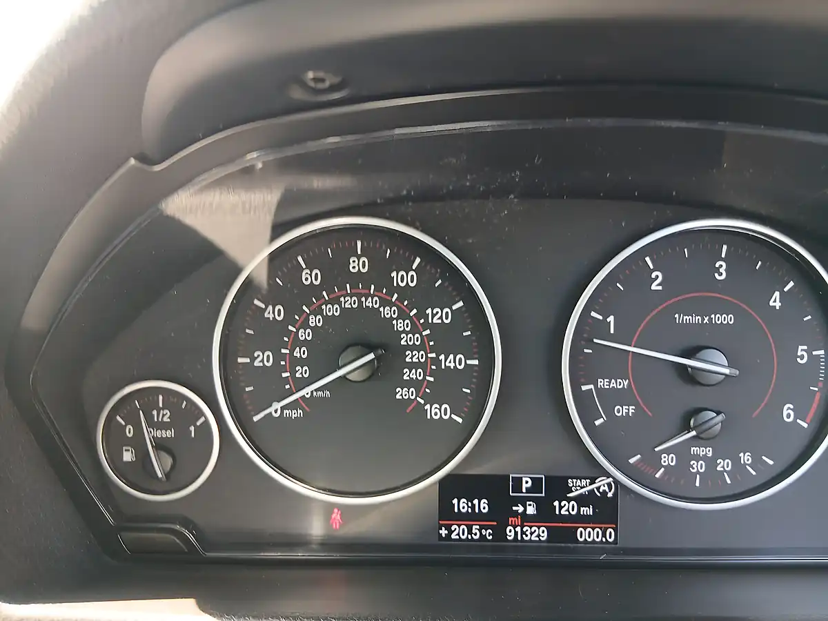 Used 2014 BMW 3 Series M Sport Blue - Interior and Exterior details 12