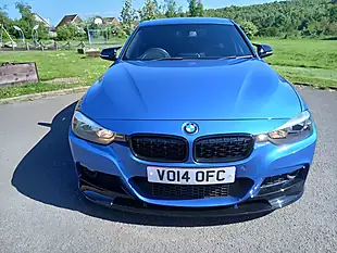Used 2014 BMW 3 Series M Sport Blue - Interior and Exterior details 2