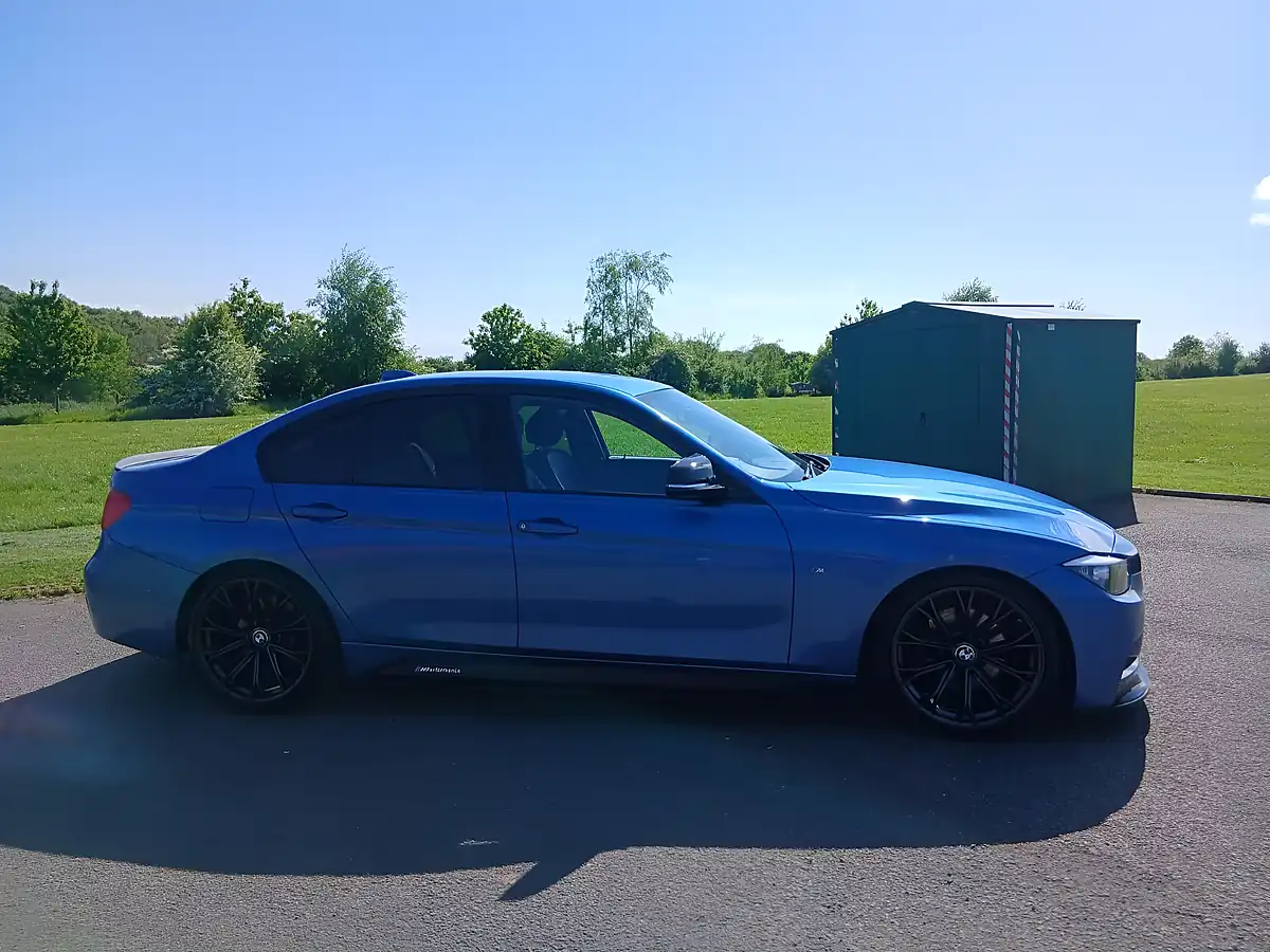 Used 2014 BMW 3 Series M Sport Blue - Interior and Exterior details 3