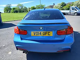 Used 2014 BMW 3 Series M Sport Blue - Interior and Exterior details 4