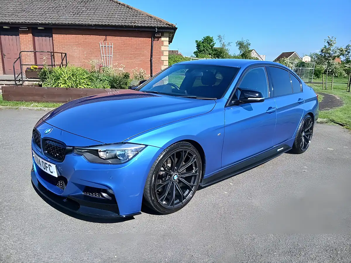 Used 2014 BMW 3 Series M Sport Blue - Interior and Exterior details 7