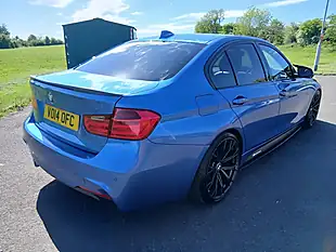 Used 2014 BMW 3 Series M Sport Blue - Interior and Exterior details 8