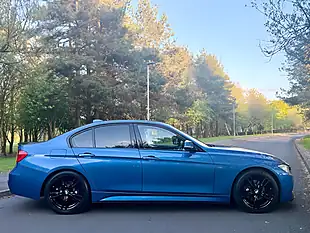 Used 2014 BMW 3 Series M Sport Blue - Interior and Exterior details 10