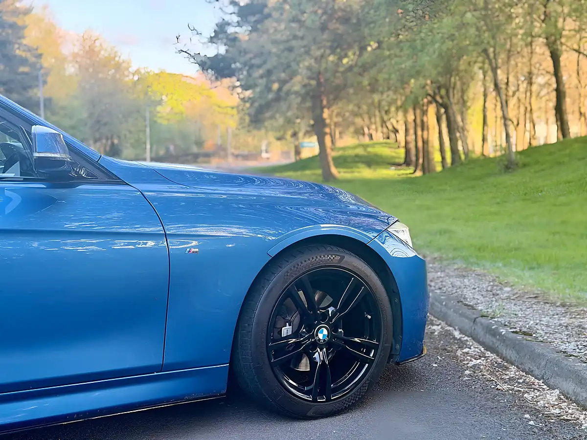 Used 2014 BMW 3 Series M Sport Blue - Interior and Exterior details 11