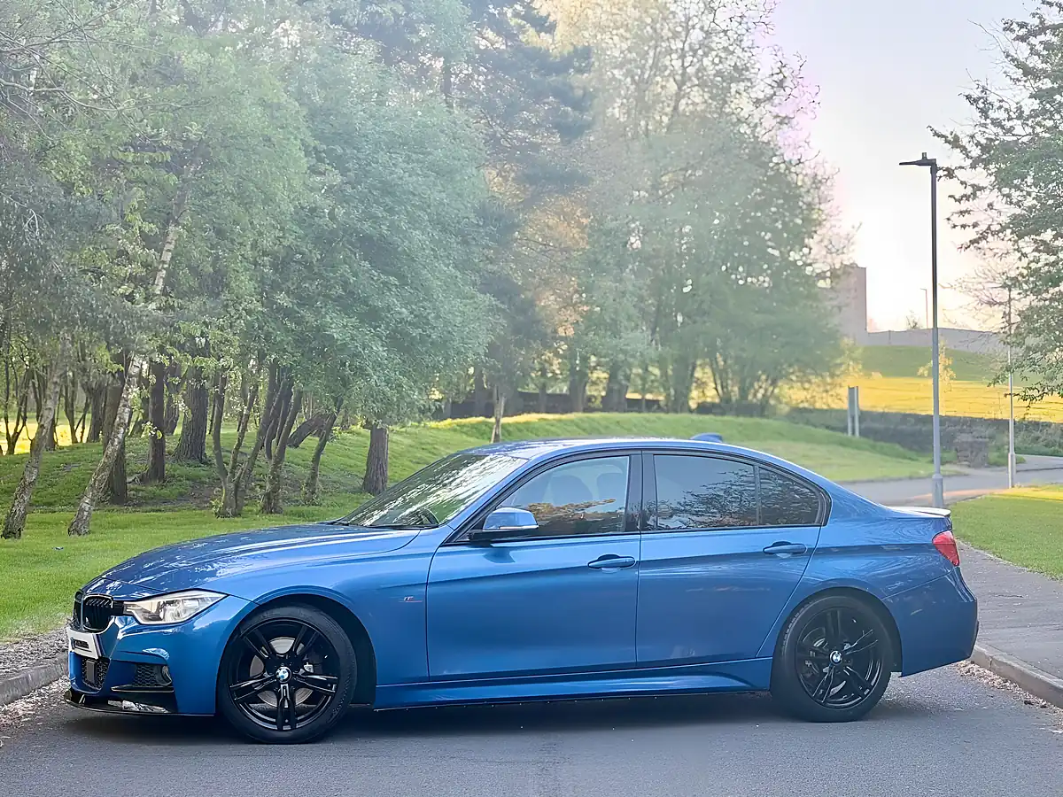 Used 2014 BMW 3 Series M Sport Blue - Interior and Exterior details 15