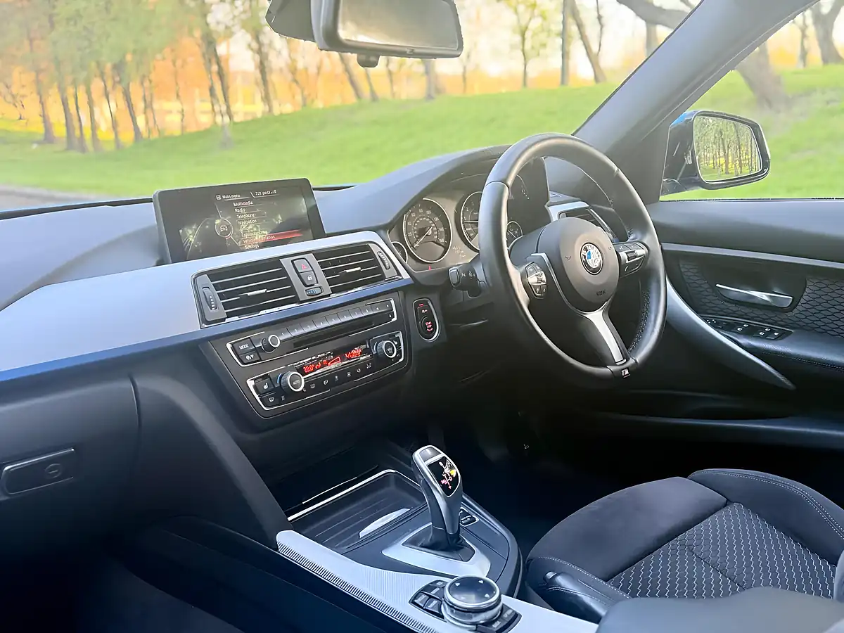 Used 2014 BMW 3 Series M Sport Blue - Interior and Exterior details 3