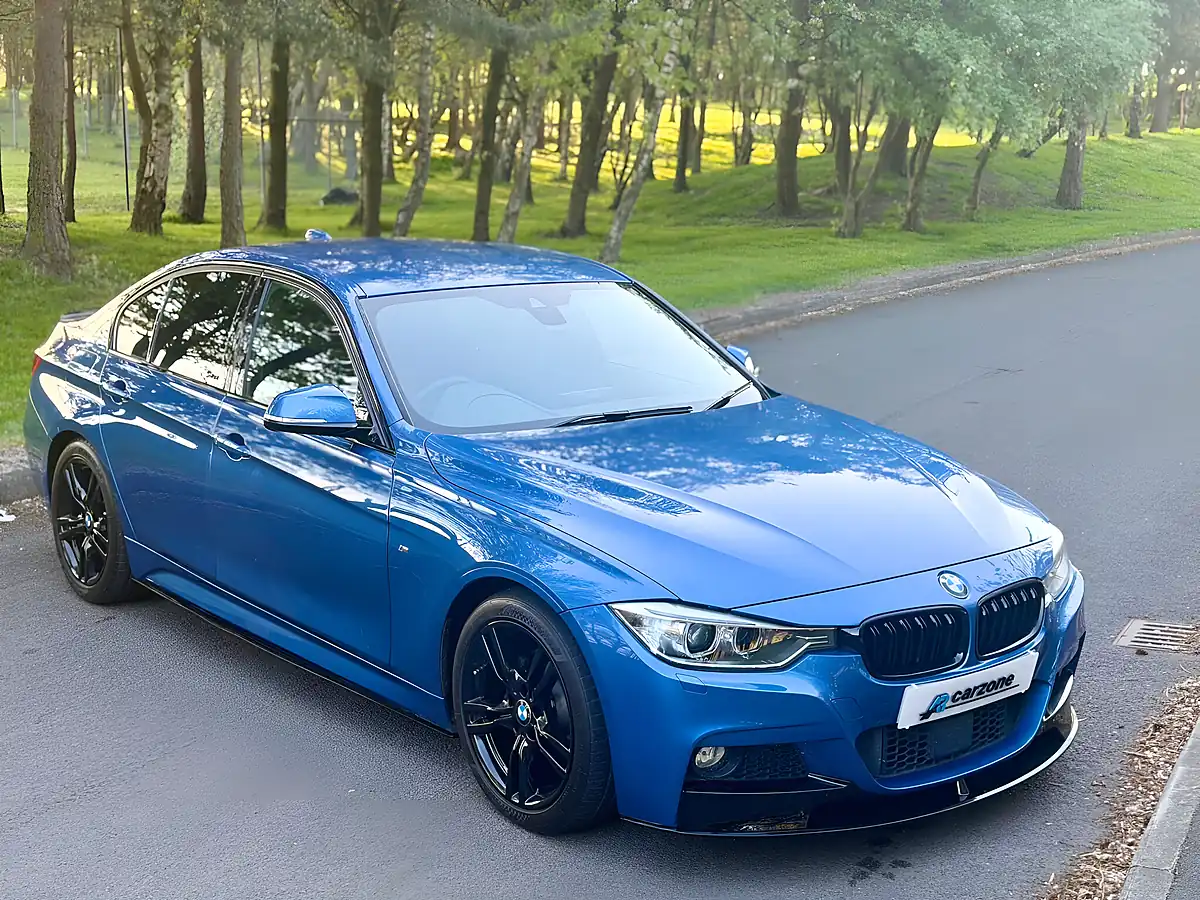 Used 2014 BMW 3 Series M Sport Blue - Interior and Exterior details 4