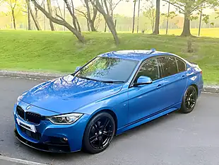 Used 2014 BMW 3 Series M Sport Blue - Interior and Exterior details 5