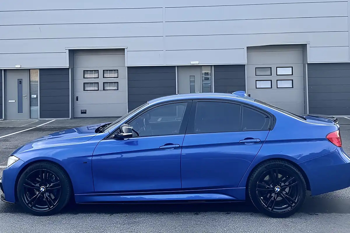 Used 2014 BMW 3 Series M Sport Estoril Blue - Interior and Exterior details 3
