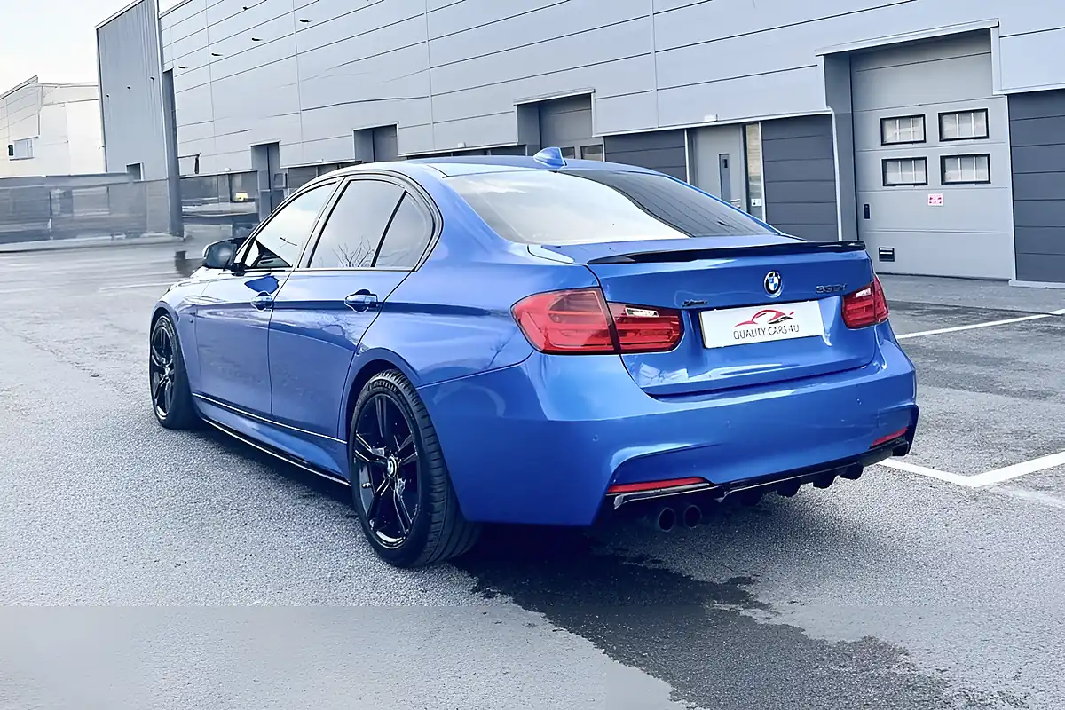Used 2014 BMW 3 Series M Sport Estoril Blue - Interior and Exterior details 4