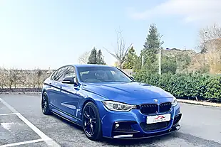 Used 2014 BMW 3 Series M Sport Estoril Blue - Interior and Exterior details 8