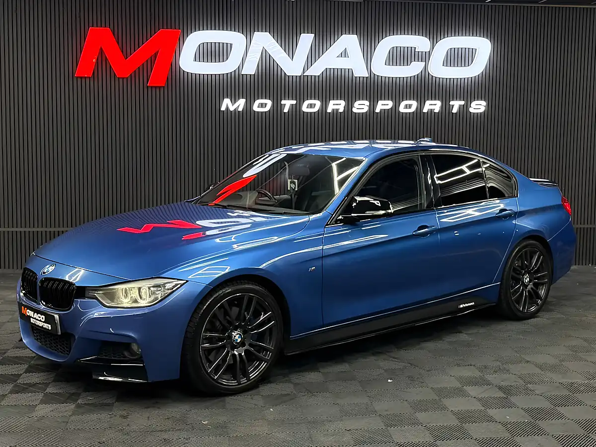 Used 2014 BMW 3 Series M Sport Estoril Blue - Interior and Exterior details 4