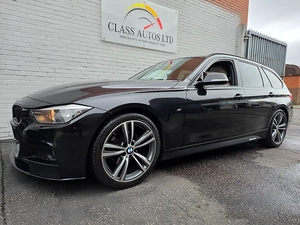 Used 2014 BMW 3 Series M Sport Touring Black - Interior and Exterior details 3