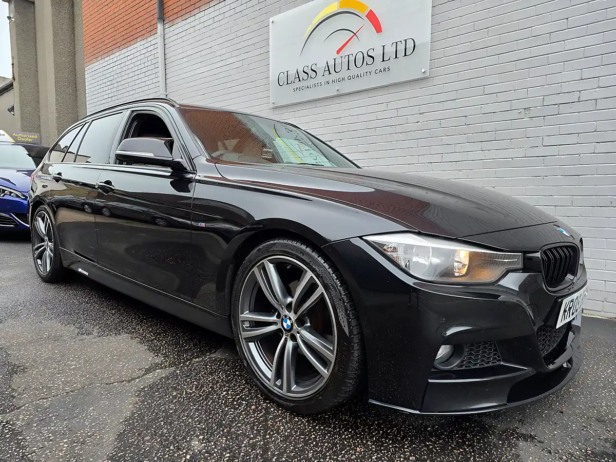 Used 2014 BMW 3 Series M Sport Touring Black - Interior and Exterior details 5