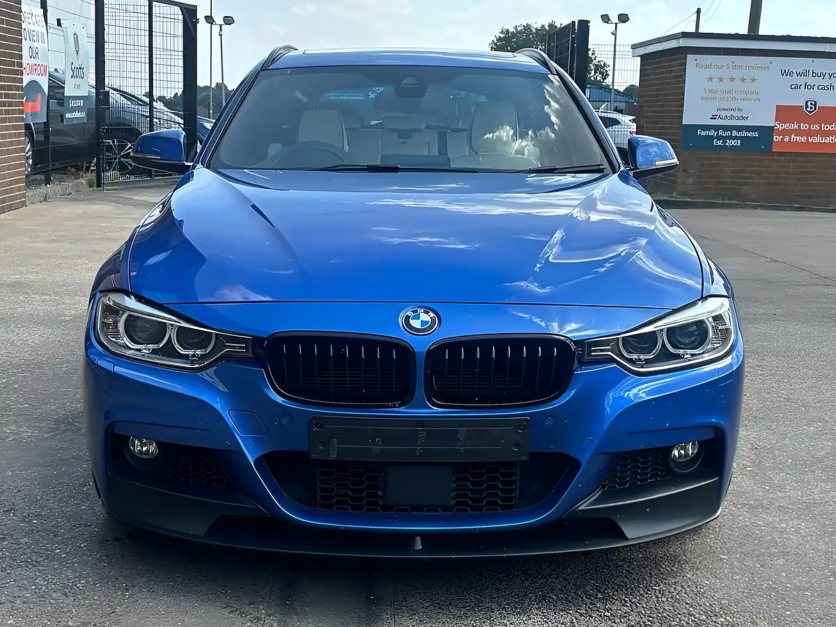 Used 2014 BMW 3 Series M Sport Touring Blue - Interior and Exterior details 2