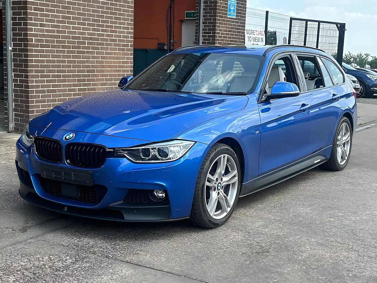 Used 2014 BMW 3 Series M Sport Touring Blue - Interior and Exterior details 3