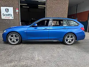 Used 2014 BMW 3 Series M Sport Touring Blue - Interior and Exterior details 4