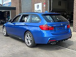 Used 2014 BMW 3 Series M Sport Touring Blue - Interior and Exterior details 5