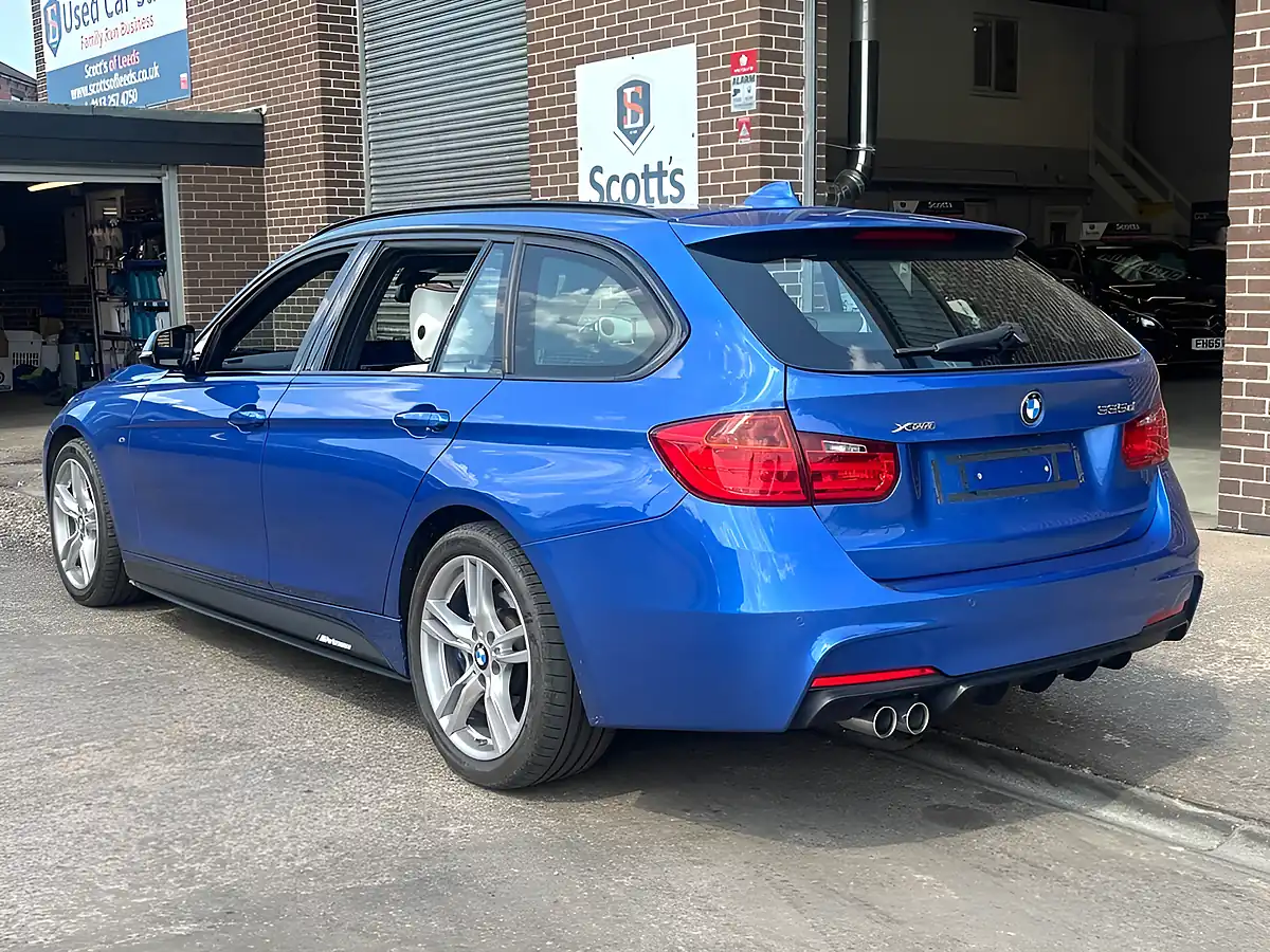 Used 2014 BMW 3 Series M Sport Touring Blue - Interior and Exterior details 5