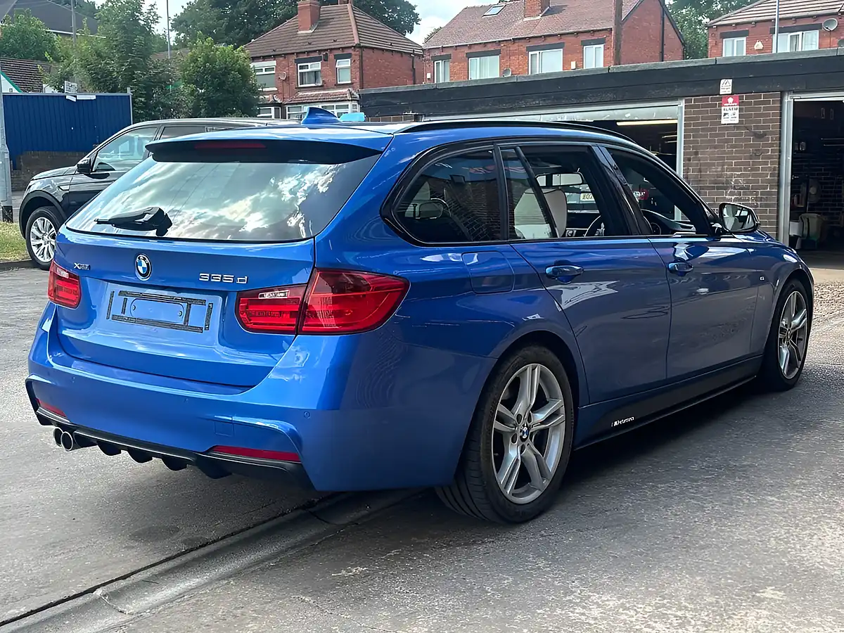 Used 2014 BMW 3 Series M Sport Touring Blue - Interior and Exterior details 7