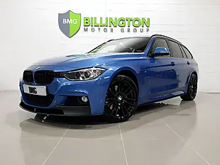 Used 2014 BMW 3 Series M Sport Touring Estoril Blue - Interior and Exterior details 3