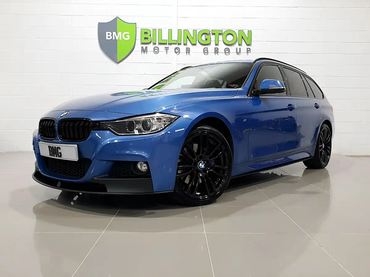 Used 2014 BMW 3 Series M Sport Touring Estoril Blue - Interior and Exterior details 3