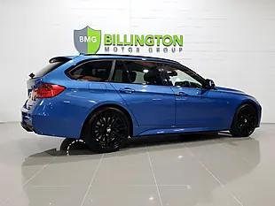 Used 2014 BMW 3 Series M Sport Touring Estoril Blue - Interior and Exterior details 7