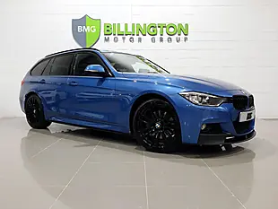 Used 2014 BMW 3 Series M Sport Touring Estoril Blue - Interior and Exterior details 9
