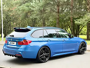 Used 2014 BMW 3 Series M Sport Touring Estoril Blue - Interior and Exterior details 2
