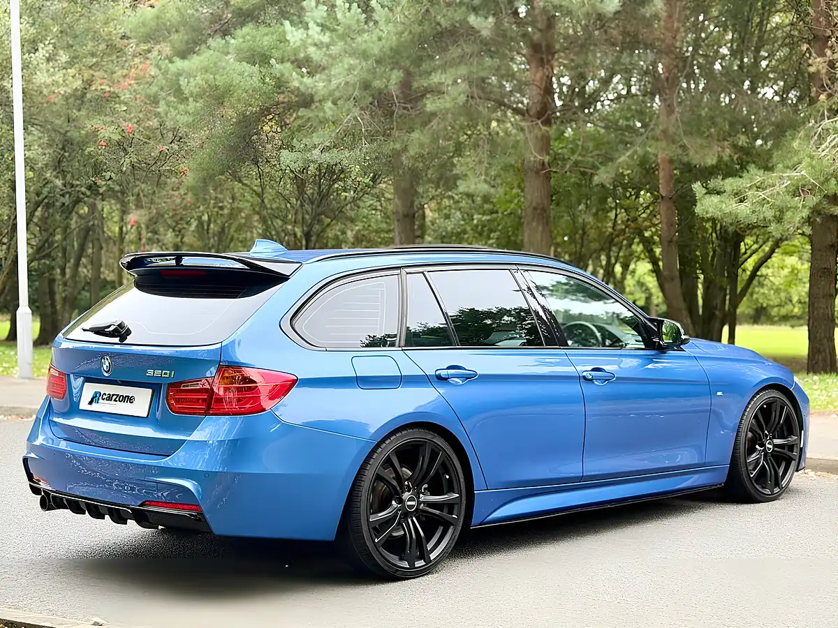 Used 2014 BMW 3 Series M Sport Touring Estoril Blue - Interior and Exterior details 2