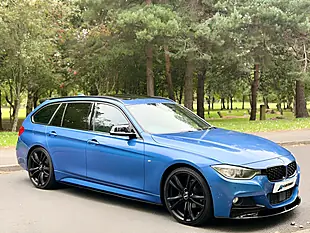 Used 2014 BMW 3 Series M Sport Touring Estoril Blue - Interior and Exterior details 5