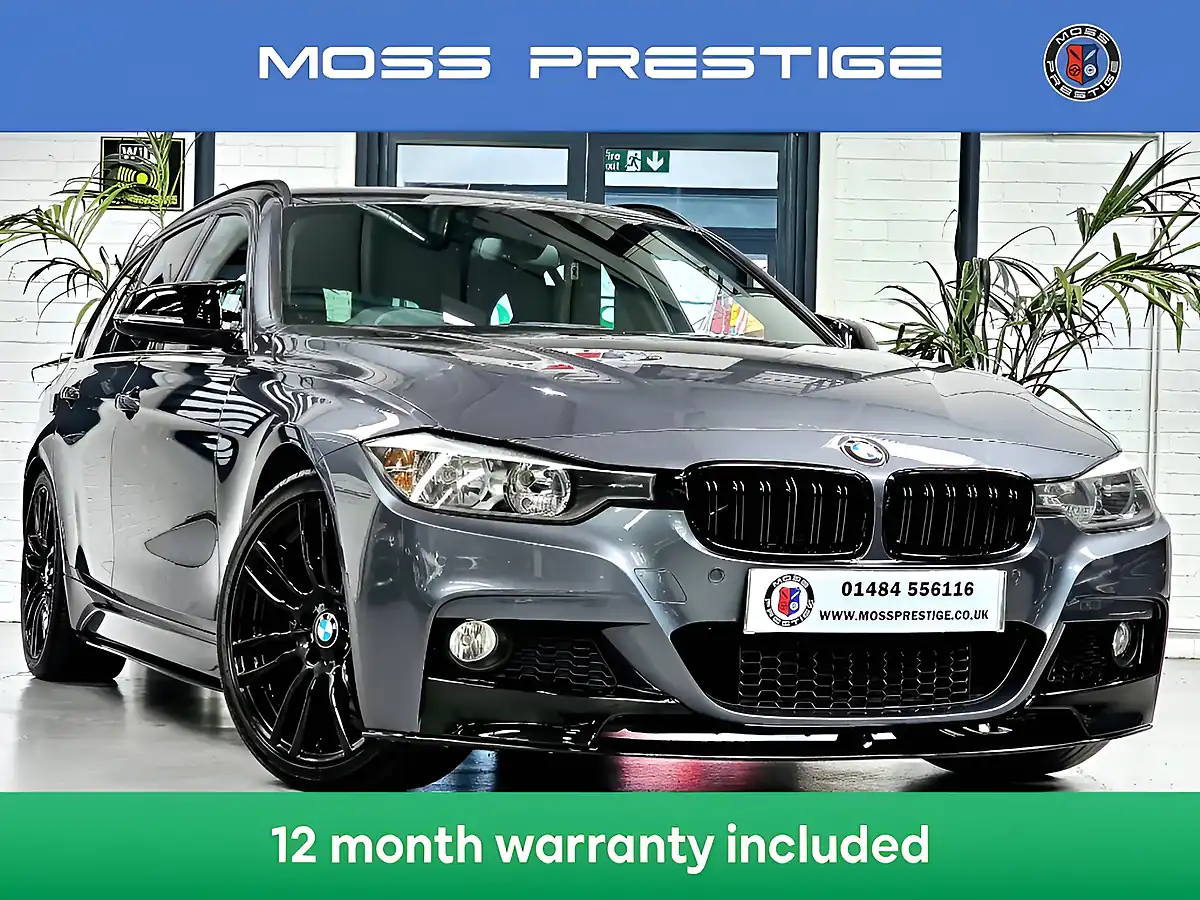 Used 2014 BMW 3 Series M Sport Touring Grey - Front View