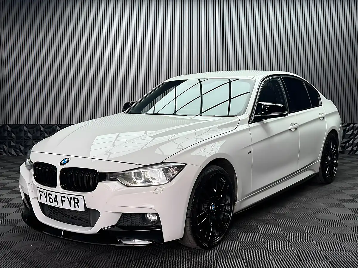 Used 2014 BMW 3 Series M Sport White - Interior and Exterior details 9